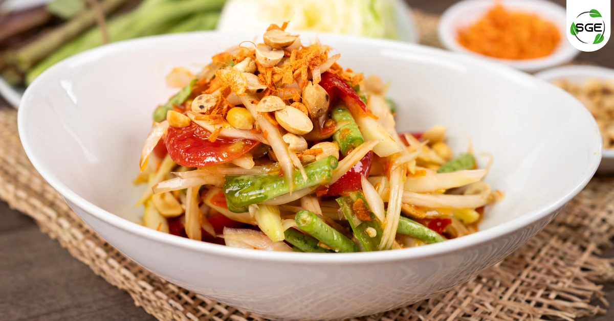 วิธีทำ ส้มตำไทย ให้อร่อย เปรี้ยวหวานครบรส
