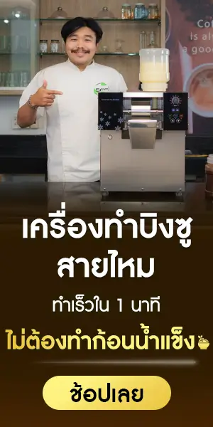 SGE จำหน่ายเครื่องทำบิงซูสายไหม